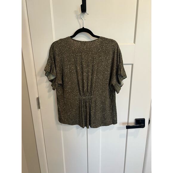 Anthropologie Dolan Blouse | Womens Peplum Top | Size M - Picture 6 of 9